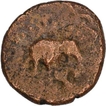 Copper Kasu of Devaraya II of Vijayanagar Empire. 