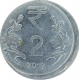 Error Steel Two Rupee of Hyderabad Mint of Republic India.