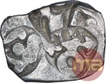 Punch marked Silver Karshapana Coin of Kosala Janapada of Palla Hoard Type.