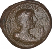 Copper Drachma Coin of Soter Megas of Kushan Dynasty.