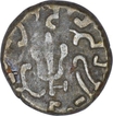Silver Drachma Coin of  Sharva Bhattaraka of  Maitrakas of Vallabhi.