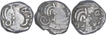 Silver Drachma Coins of Kalachuries of Mahismati.