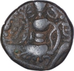 Copper One Drachma Coin of Torman King of Huns Dynasty of Kashmir.