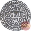 Silver One Tanka Coin of Shams Ud Din Ilyas Shah of Al Balad Firuzabad Mint of Bengal Sultanate.