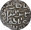 Silver One Tanka Coin of Shams Ud Din Ilyas Shah of Shahr I Nau Mint of Bengal Sultanate.