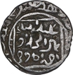 Silver One Tanka Coin of Shams Ud Din Ilyas Shah of Shahr I Nau Mint of Bengal Sultanate.