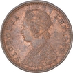 Copper One Twelfth Anna Coin of Victoria Empress of Calcutta Mint of 1894.    