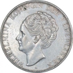 Silver Two and Half Gulden Coin of Wihelmina of Netherlands of 1933.