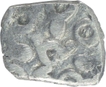 Punch Marked Silver Half Karshapana Coin of Avanti Janapada.