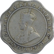 Copper Nickel Four Annas Coin of King George V of Calcutta Mint of 1920.