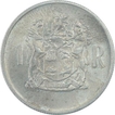 Silver One Rand Coin of South Africa.