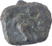 Maurya Cast Copper Arsenic Mixed Bell Metal of Karshapana Coin of Vidarbha Region.