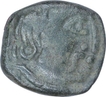 Silver One Drachma Coin of Kalachuris of Mahishmati of Krishnaraja.