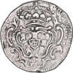 Silver Pardao Coin of Maria I of Goa of Indo Portuguese.