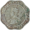 Copper Nickel Four Annas Coin of King George V of Calcutta Mint of 1921.