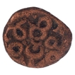 Copper Kasu Coin of Devaraya I of Sangama Dynasty of Vijayanagara Empire.