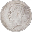 Silver One Frank Flemish Legend Coin of Belgium.