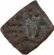 Copper Coin of Ujjaini Region with Swastika.