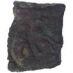 Copper Half Karshapana Coin of Ujjaini Region.