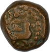 Copper Kasu Coin of Sasivarnadeva of Sivaganga Rajas of Shivalinga Type.