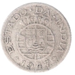 Copper Nickel Quarter Rupia Coin of Portuguese Administration of Indo Portuguese.