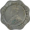 Copper Nickel  Four Annas Coin of King George V of Bombay Mint of 1920.