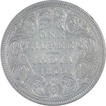 Silver One Rupee Coin of Victoria Queen of Bombay Mint of 1875.