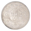 Silver One Rupee Coin of King George V of Bombay Mint of 1913.