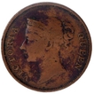 Copper One Cent of Victoria Queen of Strait Settlement.