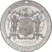 Medallion of King Edward VII and Alexandra Coronation of 1902.