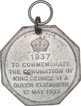 Medallion of King George VI And Queen Elizabeth Coronation of 1937.