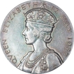 Silver Coronation Medallion of King George VI & Elizabeth of 1937.