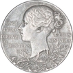 Medallion of Victoria Queen of Great Britain.