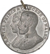 Medallion of TRH The Prince and Princess of Wales of Royal Visit To India of 1905. 