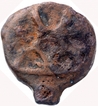 Cast Copper Karshapana Coin of  Vidarbha Region of Maurya Dynasty.