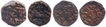 Copper Drachma Coins of Rajuvula Satrapas of Indo Scythians.