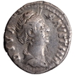 Silver Denarius Coin of Faustina I Senior of Roman Empire.