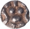 Silver Nine Sixteenth Masha Coin of Gangeyadeva of Kalachuries of Tripuri.