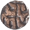 Silver Nine Sixteenth Masha Coin of Gangeyadeva of Kalachuries of Tripuri.