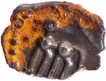 Silver One Fourth Tara Coin of Devaraya I of Sangama Dynasty of Vijayanagara Empire.