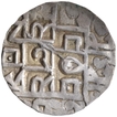 Silver Half Tanka Coin of Prana Narayana of Cooch Behar.