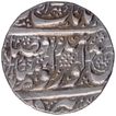 Silver One Rupee Coin of Ranjit Singh of Sri Amritsar Mint of Sikh Empire.