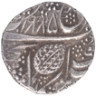 Silver One Rupee Coin of Amritsar Mint of Sikh Empire.