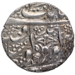 Silver One Rupee Coin of Amritsar Mint of Sikh Empire.