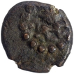 Copper Half Kasu Coin of Madurai Nayakas.