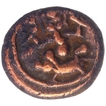 Copper Kasu Coin of Sasivarnadeva of Sivaganga Rajas.