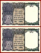 One Rupee Bank Notes of King George VI Signed by C.E.Jones of 1940.