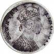 Error Silver Two Annas Coin of Victoria Empress.