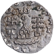 Silver Drachma Coin of Amoghabhuti of Kuninda Dynasty.