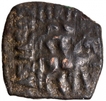 Copper Chalkous coin of Azes I of Indo Scythians.